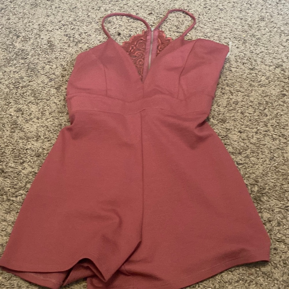 New Cut Out Short Jumpsuit